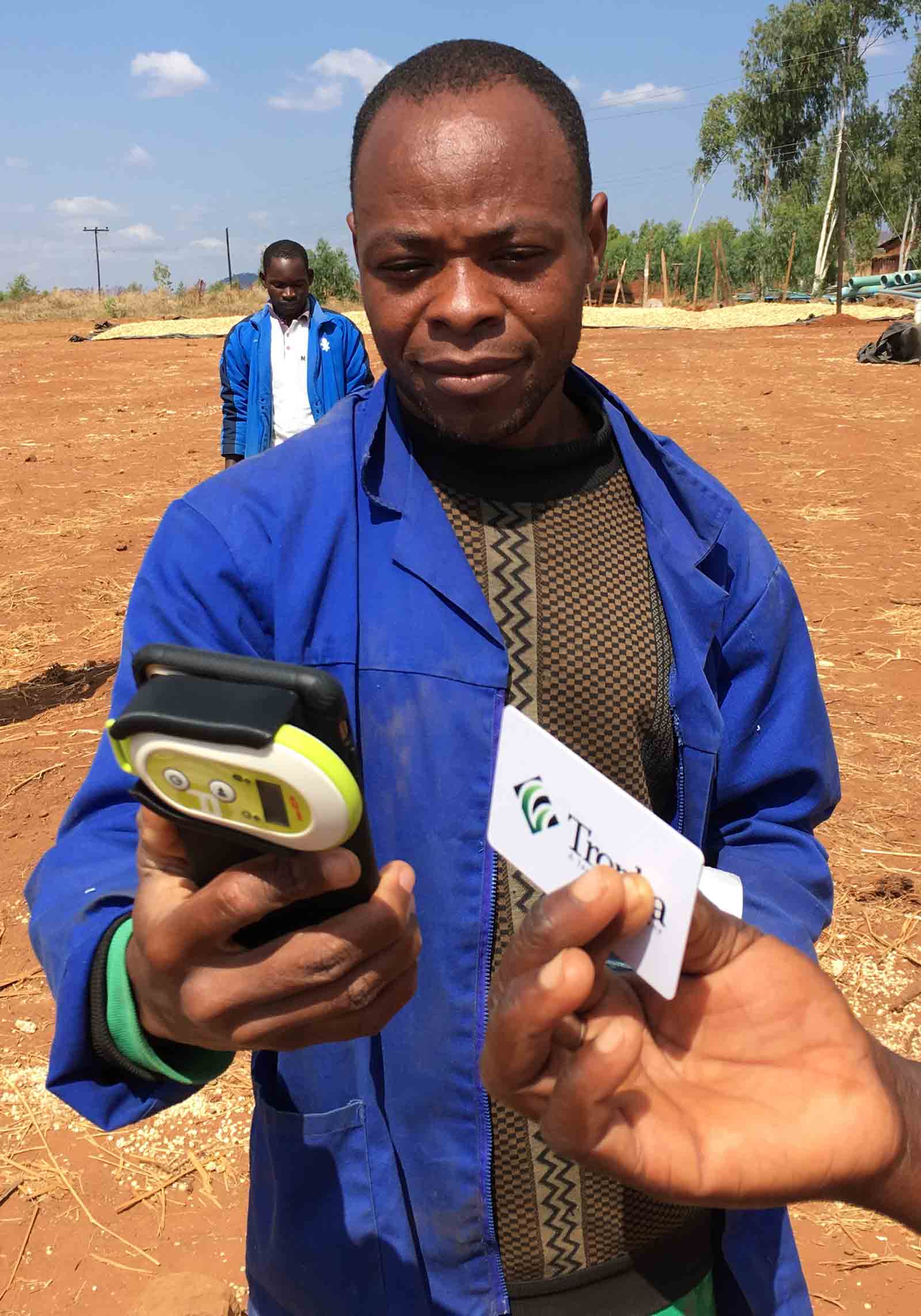     Identifying Sacks with RFID
