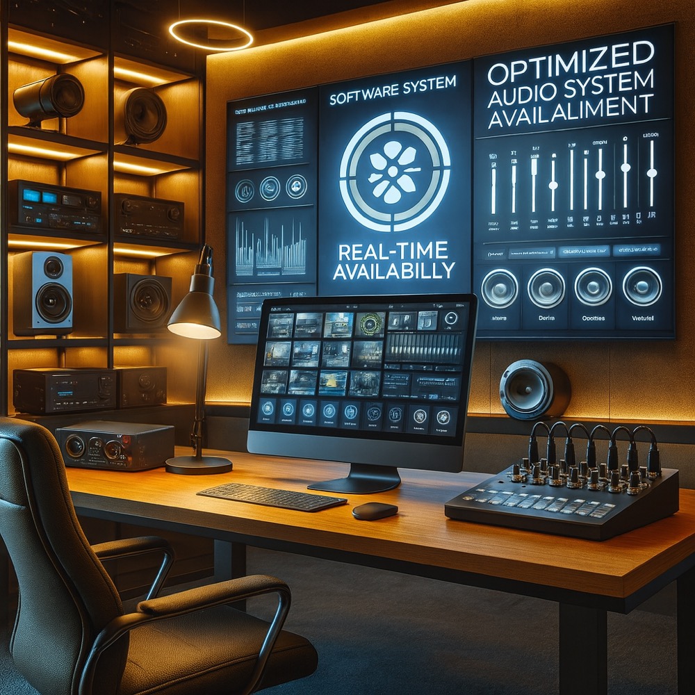 The customer faced issues with slow evaluation of audiovisual equipment availability