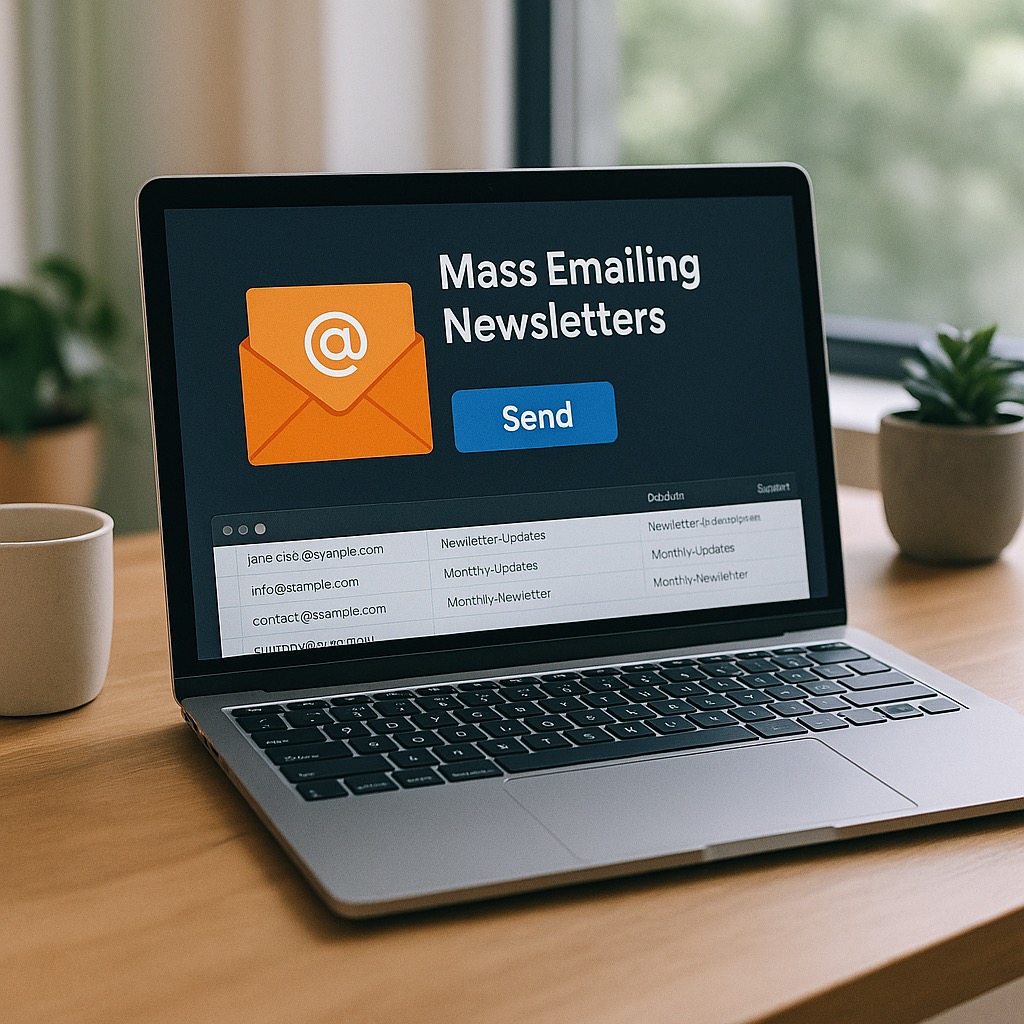 Client needed a robust solution for mass email distribution without blocks.