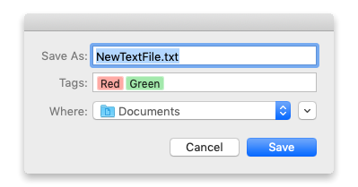 Open File and Save File Dialogs